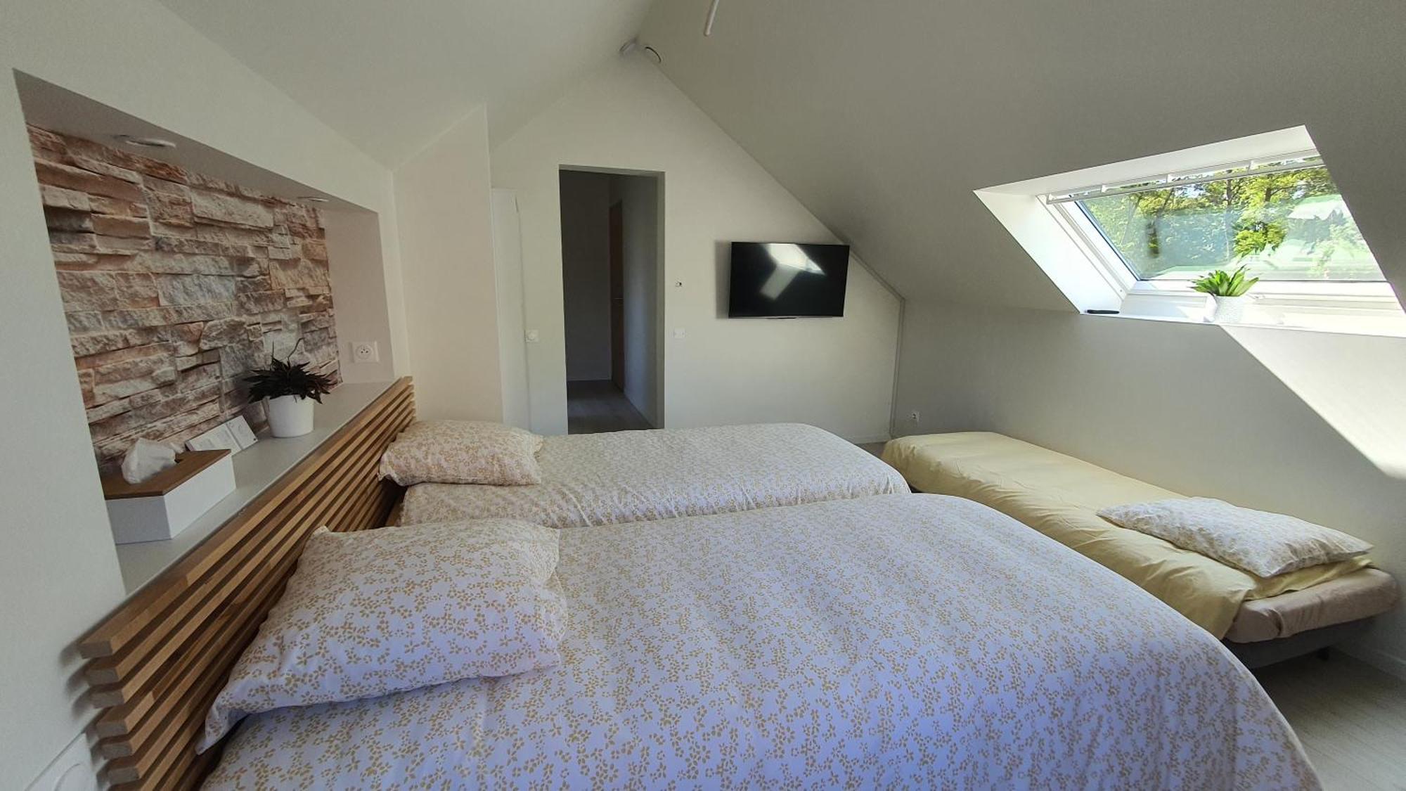 Au Fil De L'Eau Bed & Breakfast La Chapelle-Saint-Aubin Phòng bức ảnh