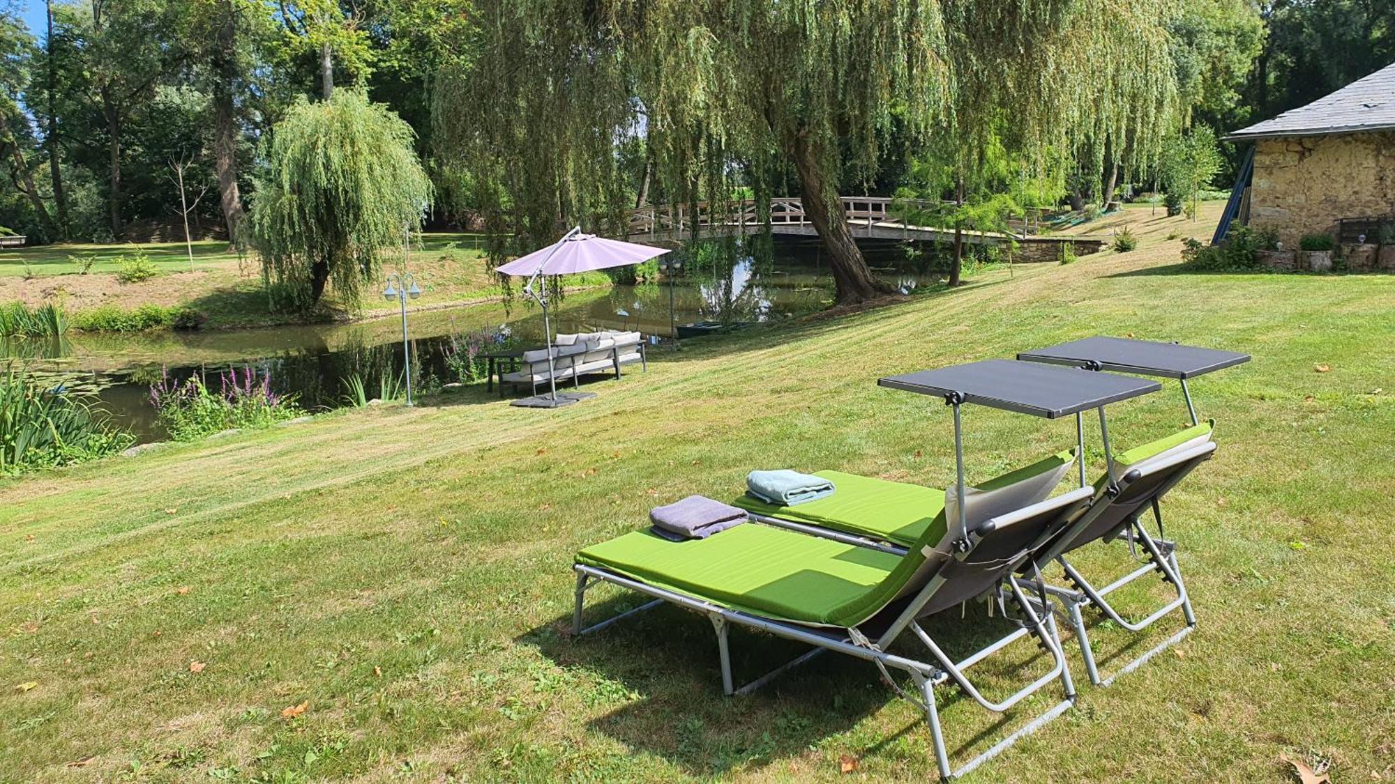 Au Fil De L'Eau Bed & Breakfast La Chapelle-Saint-Aubin Ngoại thất bức ảnh
